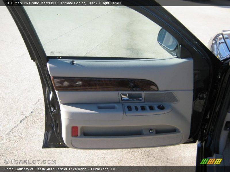 Black / Light Camel 2010 Mercury Grand Marquis LS Ultimate Edition