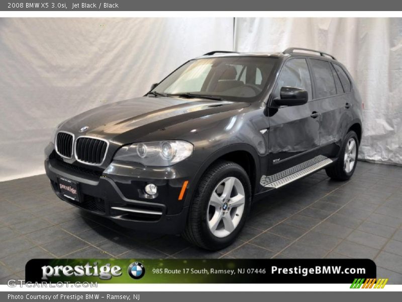 Jet Black / Black 2008 BMW X5 3.0si