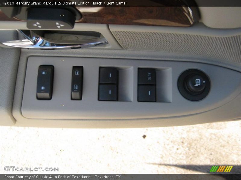 Black / Light Camel 2010 Mercury Grand Marquis LS Ultimate Edition