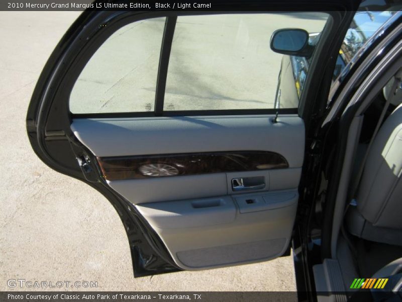 Black / Light Camel 2010 Mercury Grand Marquis LS Ultimate Edition