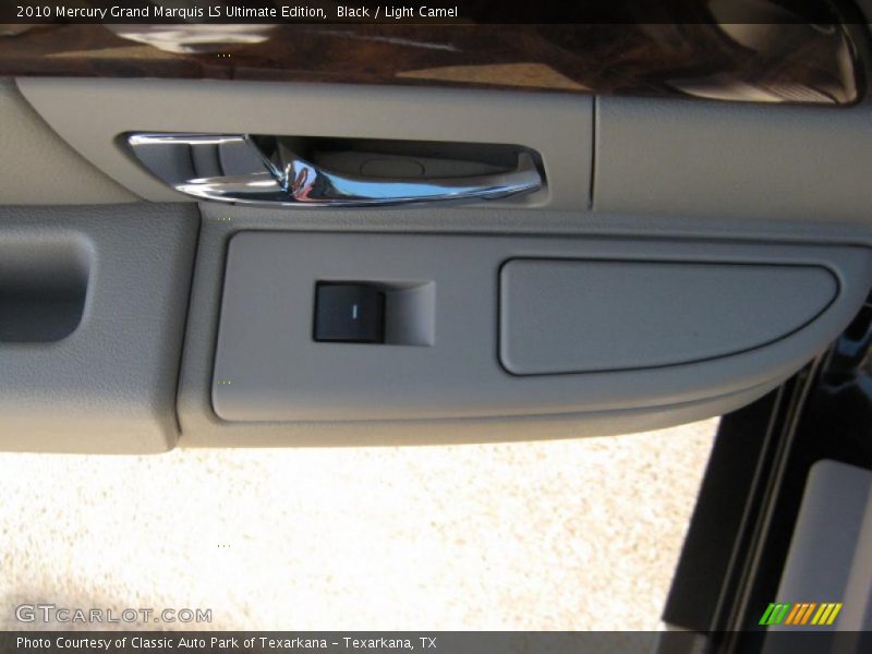 Black / Light Camel 2010 Mercury Grand Marquis LS Ultimate Edition