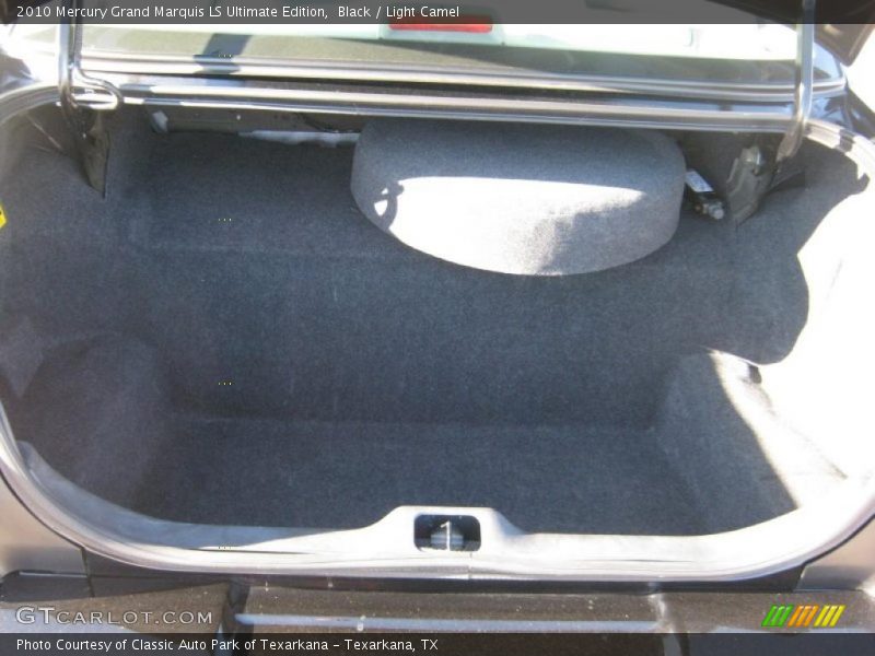 Black / Light Camel 2010 Mercury Grand Marquis LS Ultimate Edition