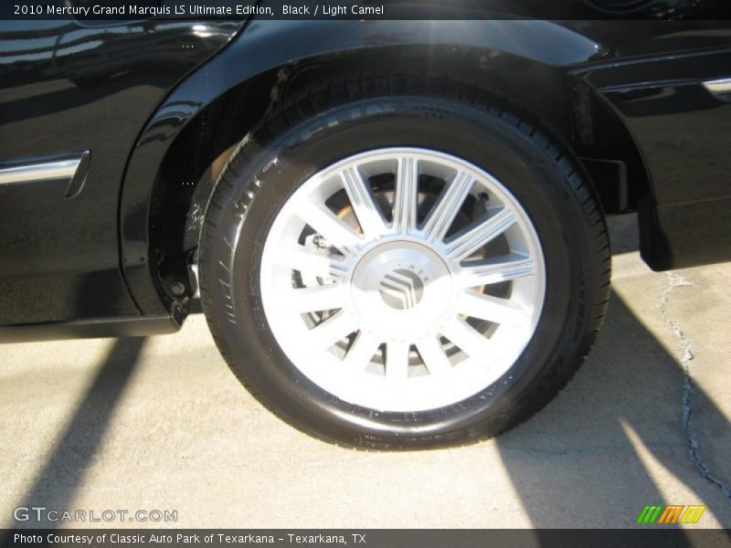 Black / Light Camel 2010 Mercury Grand Marquis LS Ultimate Edition