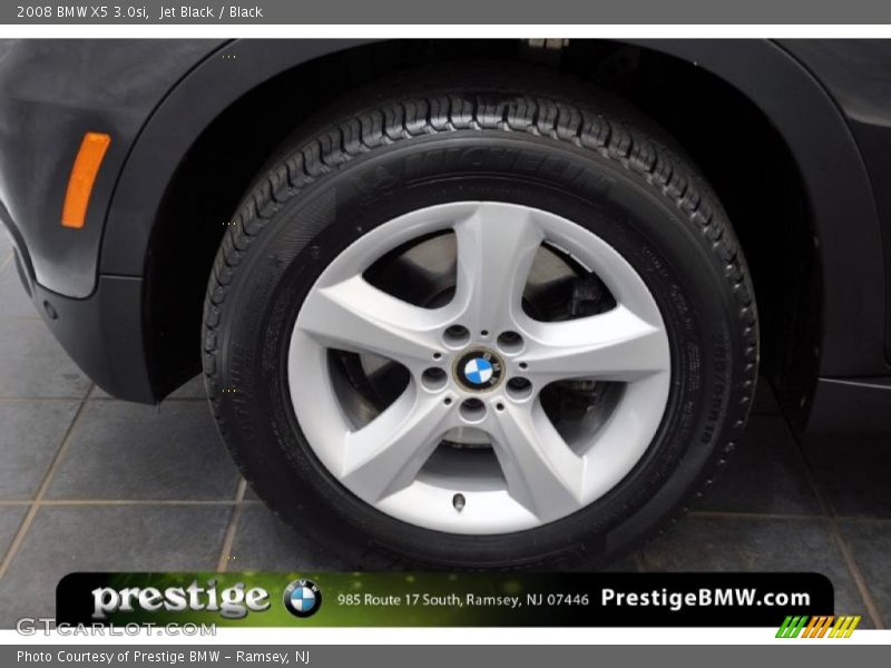 Jet Black / Black 2008 BMW X5 3.0si