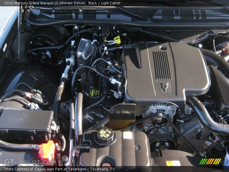 Black / Light Camel 2010 Mercury Grand Marquis LS Ultimate Edition