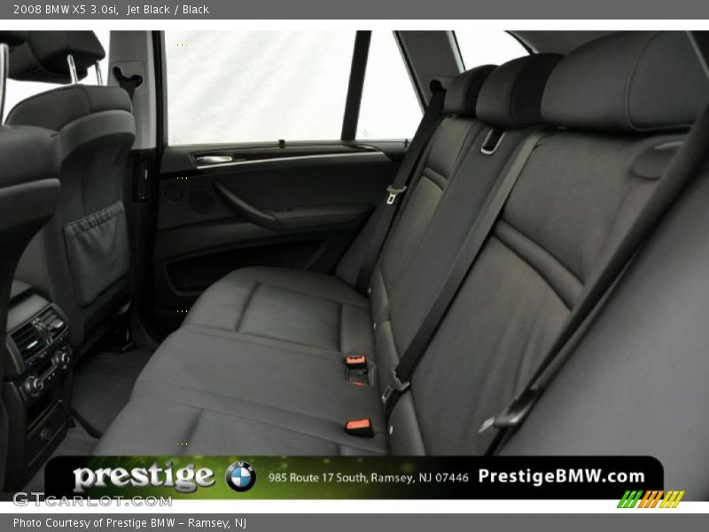 Jet Black / Black 2008 BMW X5 3.0si