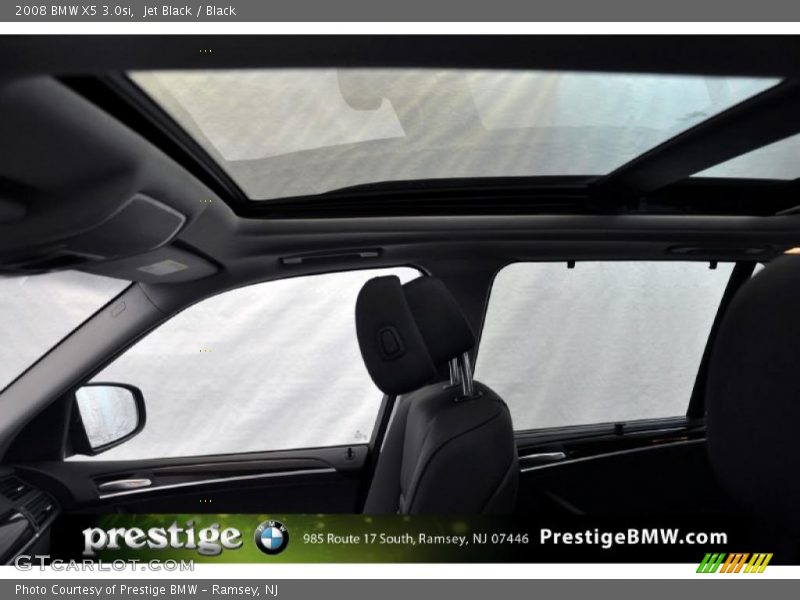 Jet Black / Black 2008 BMW X5 3.0si
