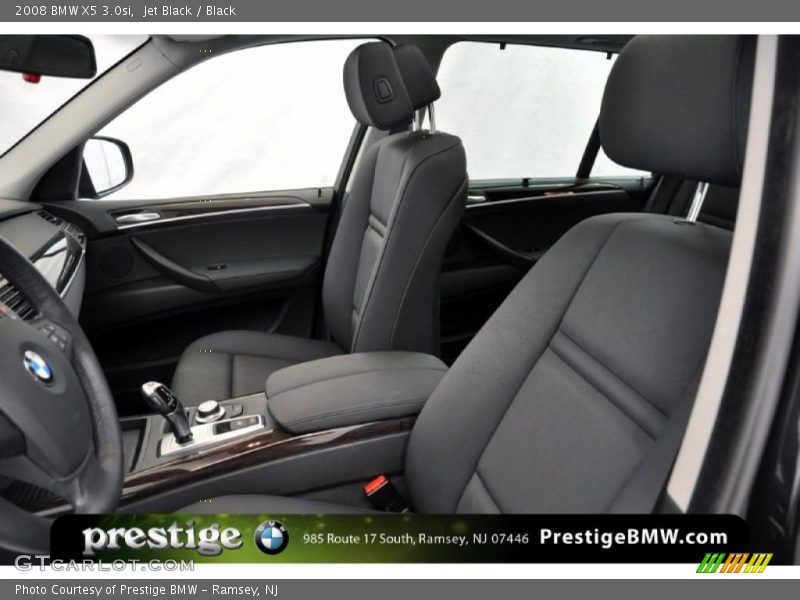 Jet Black / Black 2008 BMW X5 3.0si