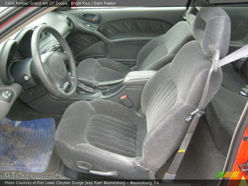  1999 Grand Am GT Coupe Dark Pewter Interior