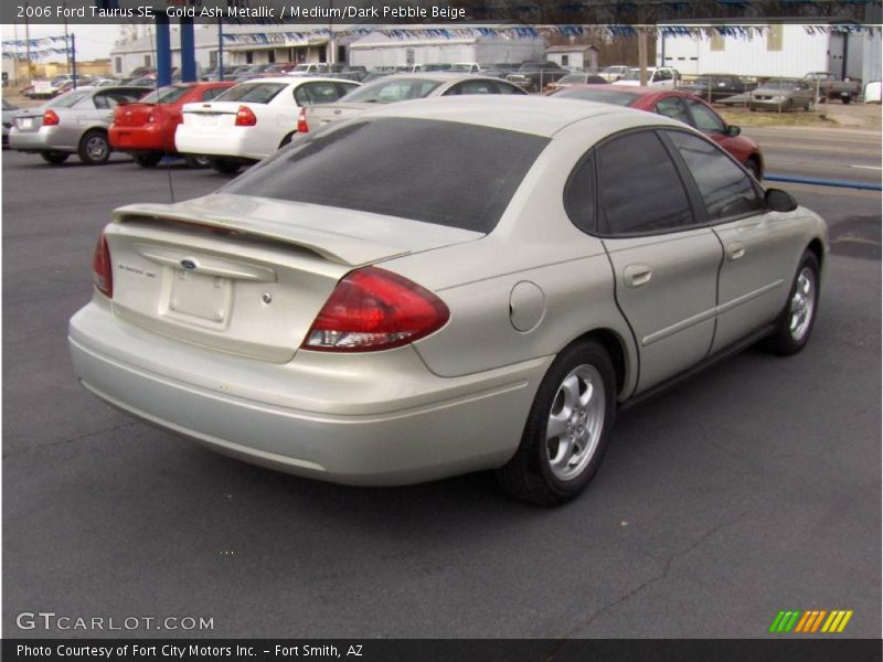 Gold Ash Metallic / Medium/Dark Pebble Beige 2006 Ford Taurus SE