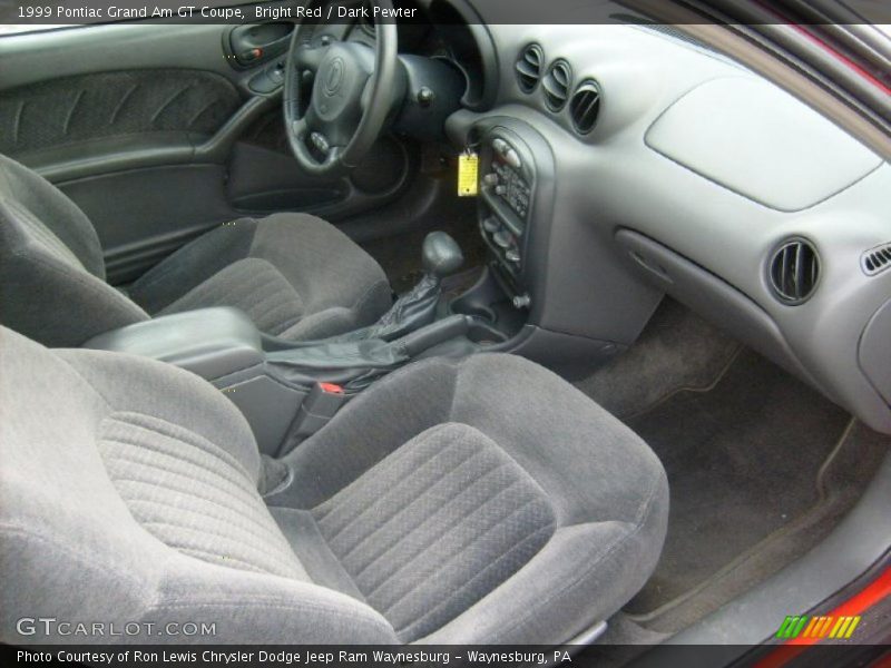 Bright Red / Dark Pewter 1999 Pontiac Grand Am GT Coupe