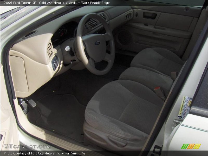 Gold Ash Metallic / Medium/Dark Pebble Beige 2006 Ford Taurus SE