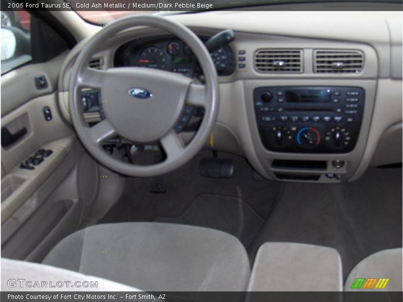 Gold Ash Metallic / Medium/Dark Pebble Beige 2006 Ford Taurus SE