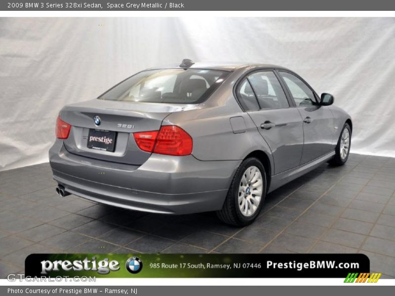 Space Grey Metallic / Black 2009 BMW 3 Series 328xi Sedan