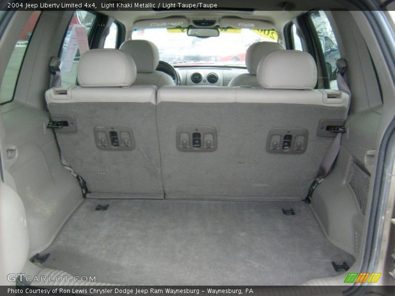 Light Khaki Metallic / Light Taupe/Taupe 2004 Jeep Liberty Limited 4x4