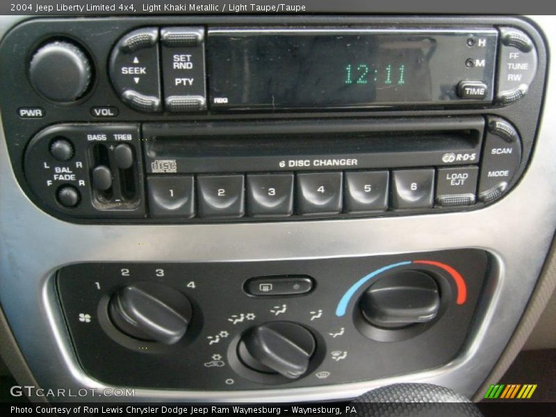 Light Khaki Metallic / Light Taupe/Taupe 2004 Jeep Liberty Limited 4x4