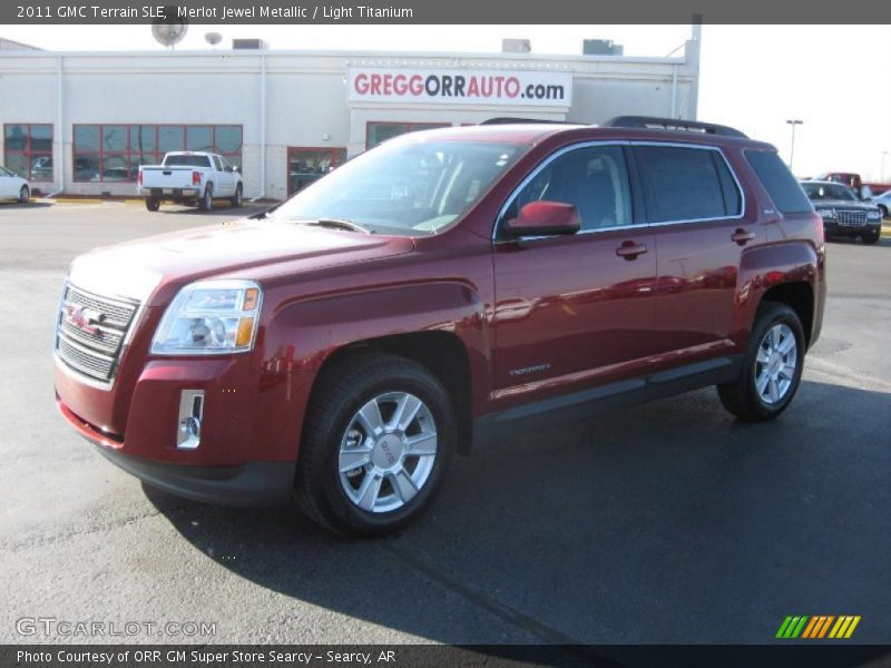 Merlot Jewel Metallic / Light Titanium 2011 GMC Terrain SLE