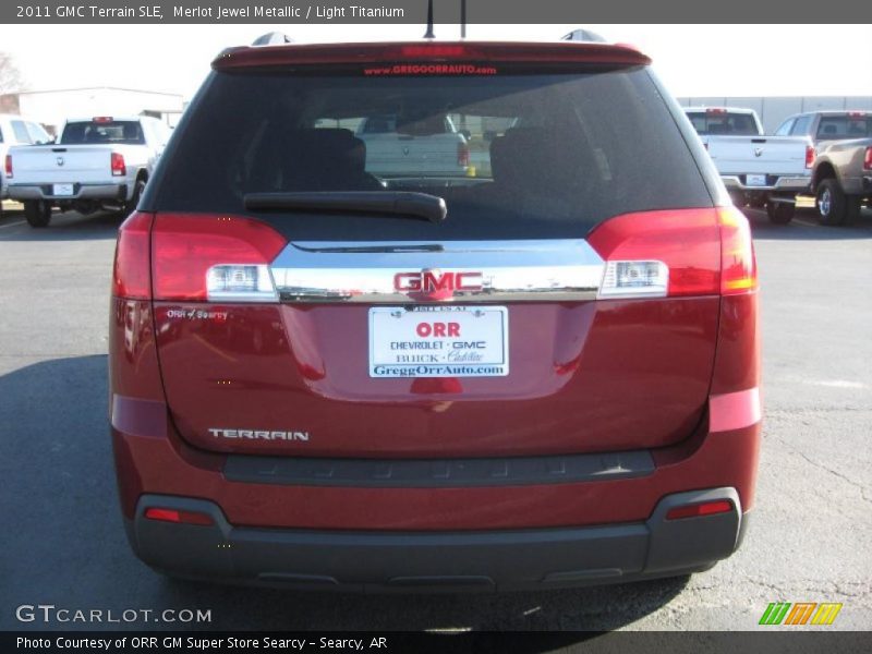 Merlot Jewel Metallic / Light Titanium 2011 GMC Terrain SLE
