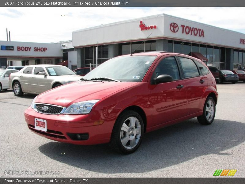 Infra-Red / Charcoal/Light Flint 2007 Ford Focus ZX5 SES Hatchback