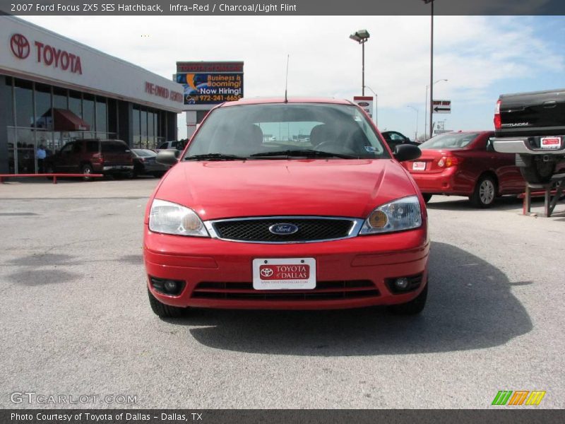 Infra-Red / Charcoal/Light Flint 2007 Ford Focus ZX5 SES Hatchback