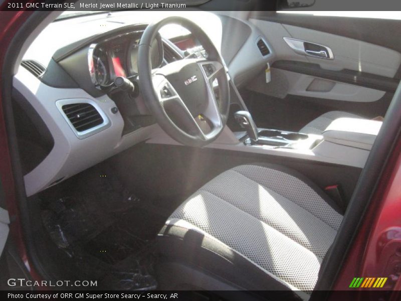 Merlot Jewel Metallic / Light Titanium 2011 GMC Terrain SLE