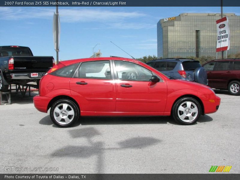 Infra-Red / Charcoal/Light Flint 2007 Ford Focus ZX5 SES Hatchback