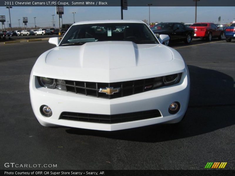 Summit White / Black 2011 Chevrolet Camaro LT/RS Coupe