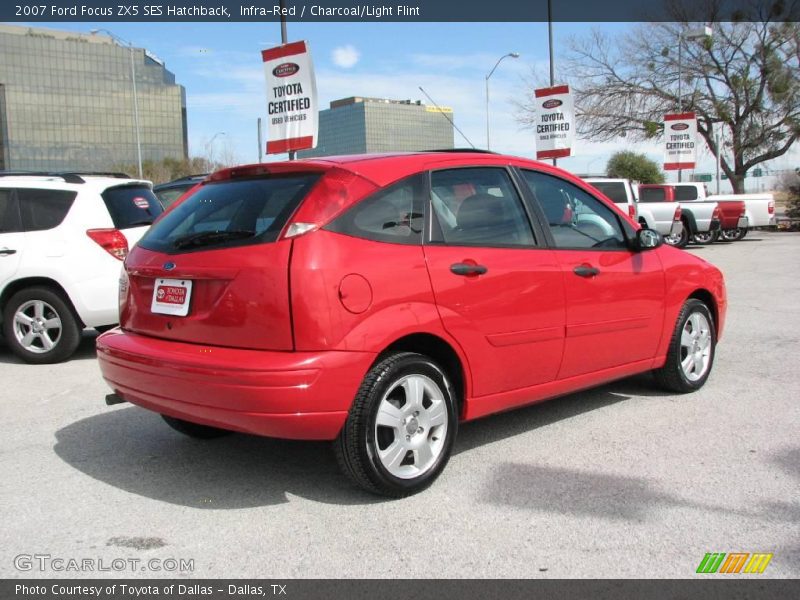 Infra-Red / Charcoal/Light Flint 2007 Ford Focus ZX5 SES Hatchback