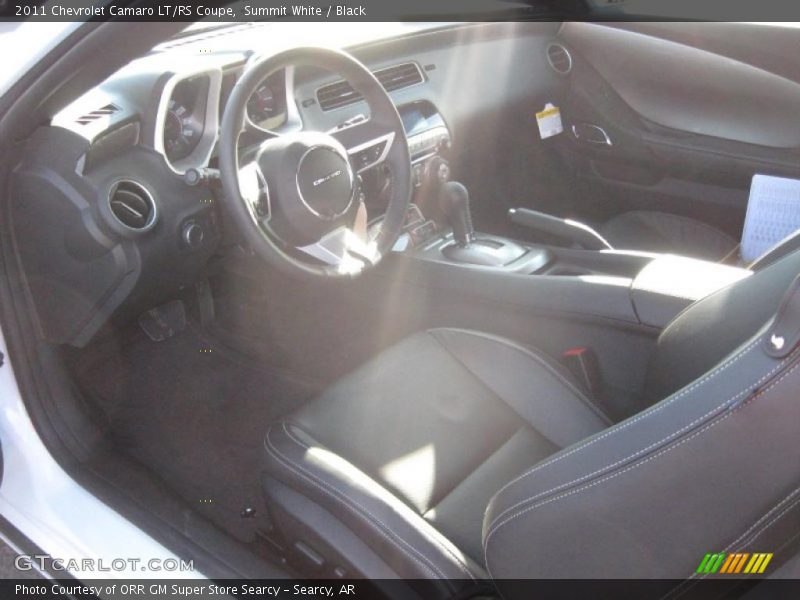 Summit White / Black 2011 Chevrolet Camaro LT/RS Coupe