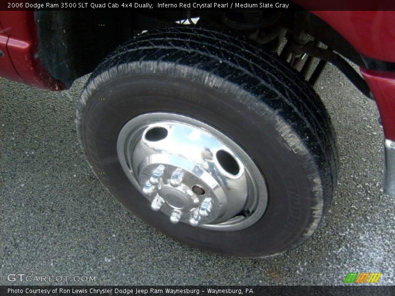 Inferno Red Crystal Pearl / Medium Slate Gray 2006 Dodge Ram 3500 SLT Quad Cab 4x4 Dually