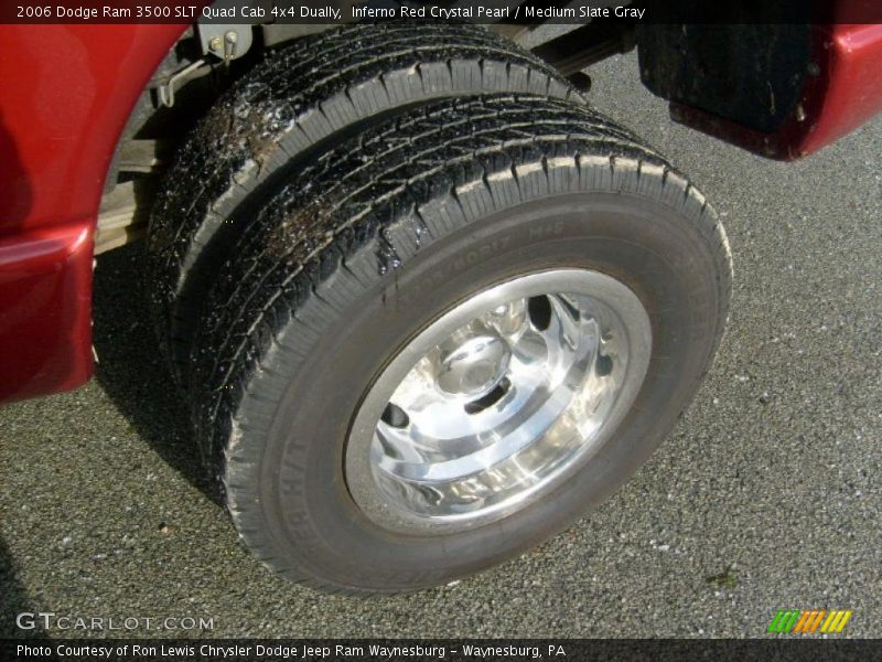Inferno Red Crystal Pearl / Medium Slate Gray 2006 Dodge Ram 3500 SLT Quad Cab 4x4 Dually