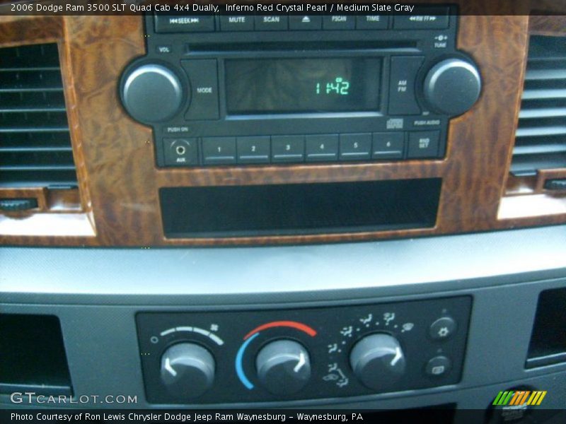 Inferno Red Crystal Pearl / Medium Slate Gray 2006 Dodge Ram 3500 SLT Quad Cab 4x4 Dually