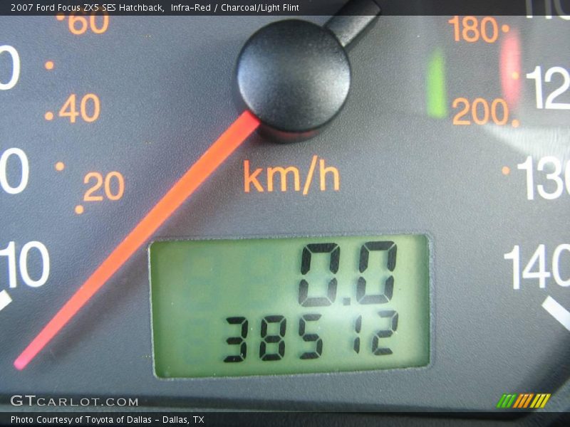Infra-Red / Charcoal/Light Flint 2007 Ford Focus ZX5 SES Hatchback