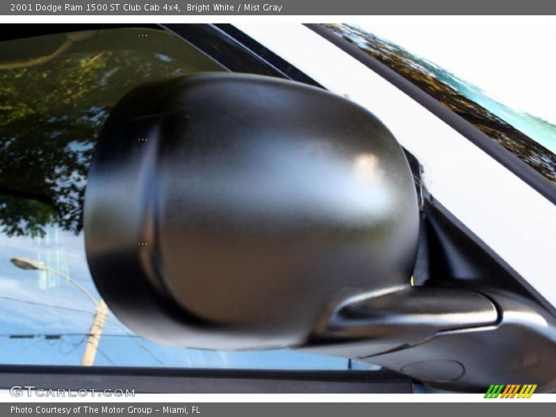 Bright White / Mist Gray 2001 Dodge Ram 1500 ST Club Cab 4x4