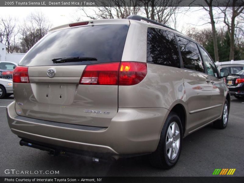 Desert Sand Mica / Taupe 2005 Toyota Sienna LE