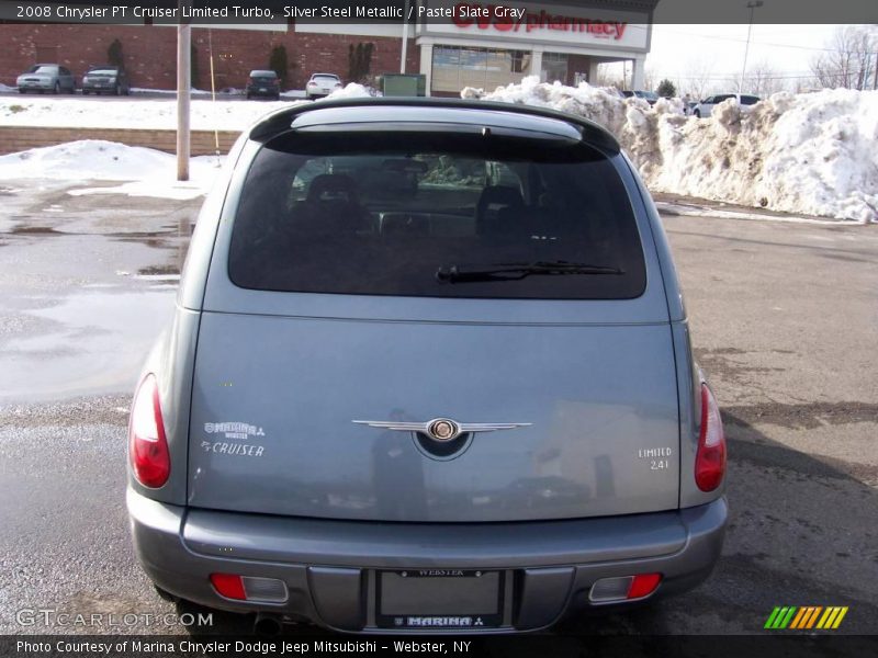 Silver Steel Metallic / Pastel Slate Gray 2008 Chrysler PT Cruiser Limited Turbo