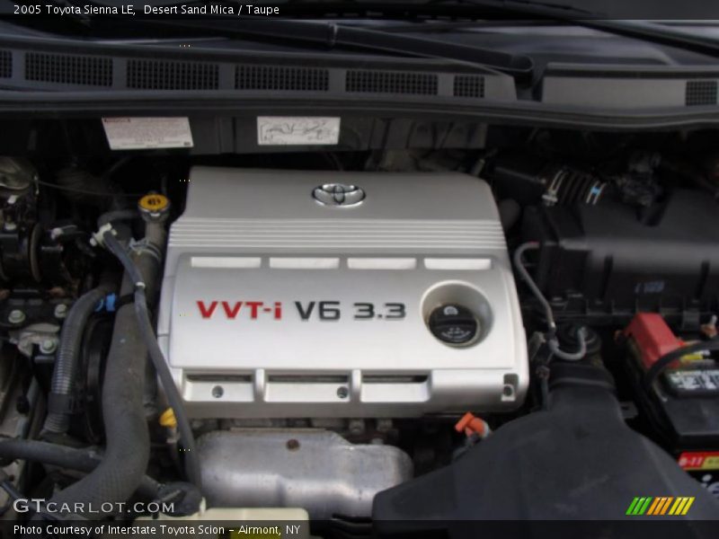 Desert Sand Mica / Taupe 2005 Toyota Sienna LE