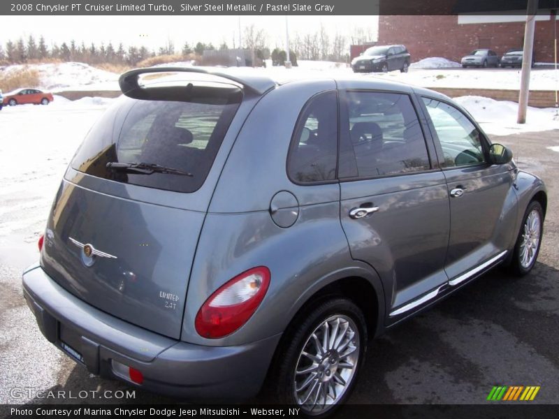Silver Steel Metallic / Pastel Slate Gray 2008 Chrysler PT Cruiser Limited Turbo