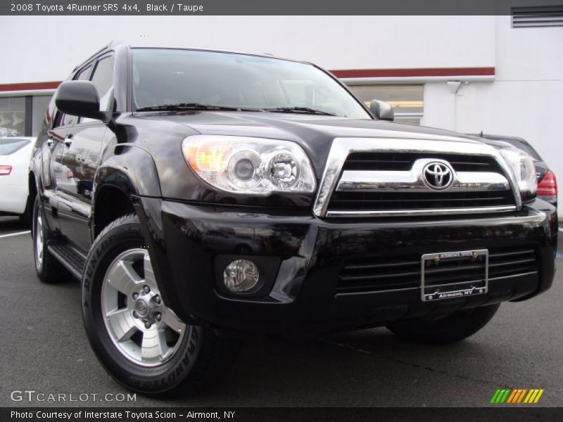 Black / Taupe 2008 Toyota 4Runner SR5 4x4