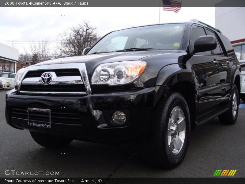 Black / Taupe 2008 Toyota 4Runner SR5 4x4