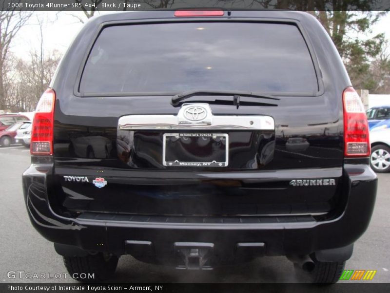 Black / Taupe 2008 Toyota 4Runner SR5 4x4