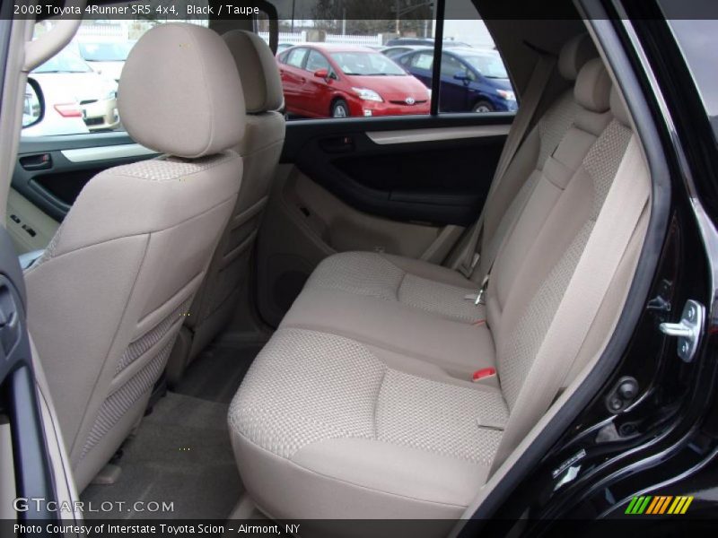 Black / Taupe 2008 Toyota 4Runner SR5 4x4