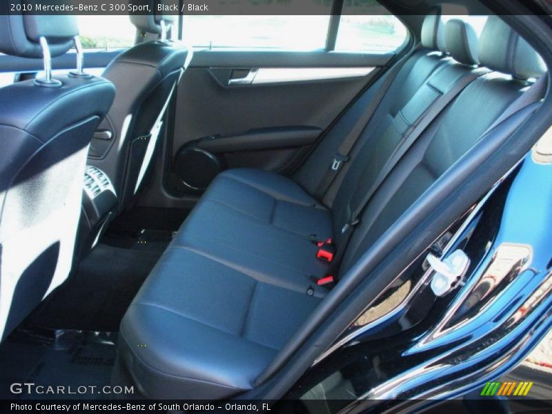 Black / Black 2010 Mercedes-Benz C 300 Sport