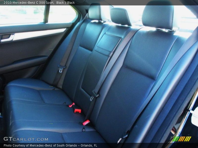 Black / Black 2010 Mercedes-Benz C 300 Sport