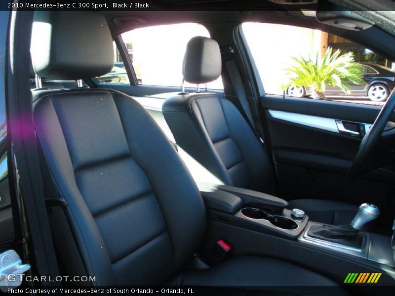 Black / Black 2010 Mercedes-Benz C 300 Sport