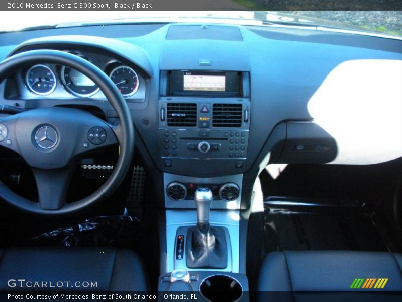 Black / Black 2010 Mercedes-Benz C 300 Sport