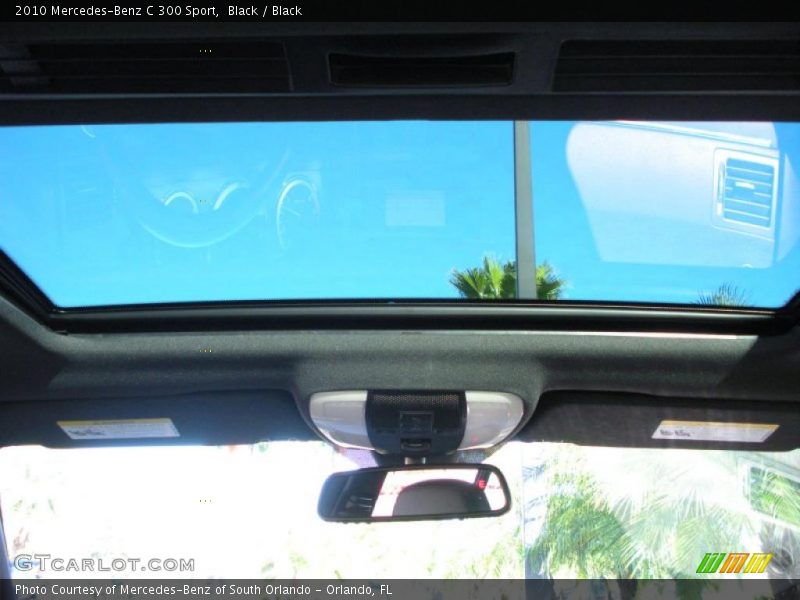 Black / Black 2010 Mercedes-Benz C 300 Sport