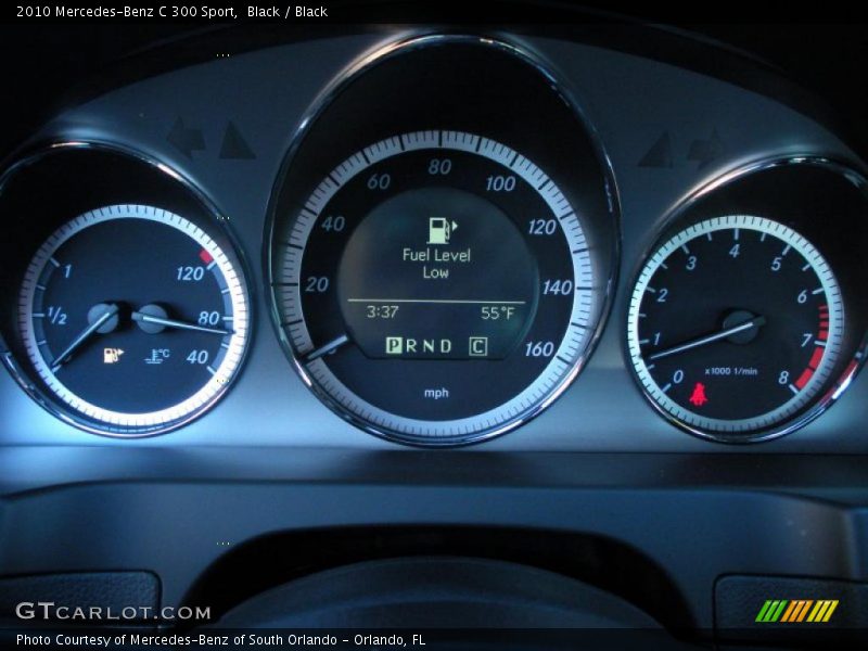Black / Black 2010 Mercedes-Benz C 300 Sport