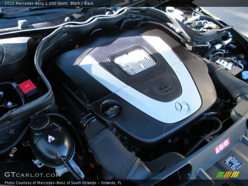 Black / Black 2010 Mercedes-Benz C 300 Sport