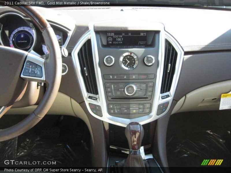 Gold Mist Metallic / Shale/Brownstone 2011 Cadillac SRX FWD